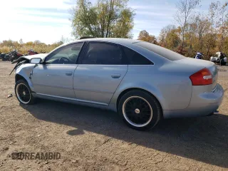 2002 Audi A6 with VIN WAULD64B42N036065, listed as a Copart auction lot 86637814 with 134,654 mi miles and Salvage Title. Bid and sale history available at carsss.com. Image 3.