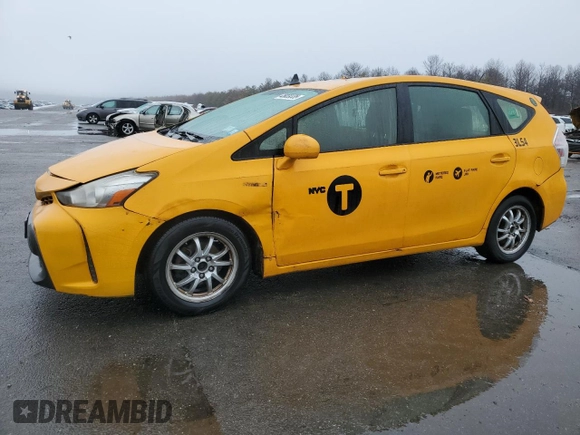 2016 Toyota Prius Two z VIN JTDZN3EU3GJ045007, wystawiony jako Copart lot #45039335 z przebiegiem 389 887 mil mil oraz Czysty tytuł • Clean title. Historia ofert i sprzedaży dostępna na DreamBid. Obrazek 1.