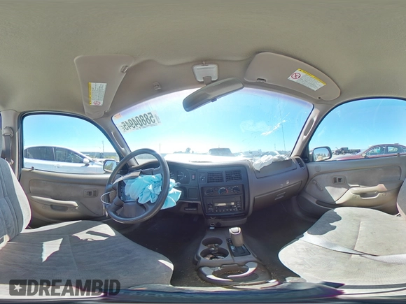 2002 Toyota Tacoma with VIN 5TENL42N22Z097170, listed as a Copart auction lot 58804945 with 103,290 mi miles and Salvage title. Bid and sale history available at DreamBid. Image 14.