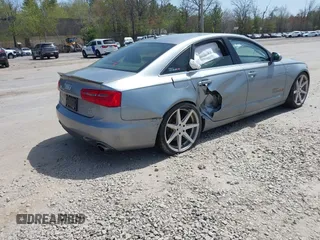 2012 Audi A6 Premium Plus with VIN WAUGGAFC6CN079518, listed as a IAAI auction lot 42143562 with 102,047 mi miles and . Bid and sale history available at DreamBid. Image 4.