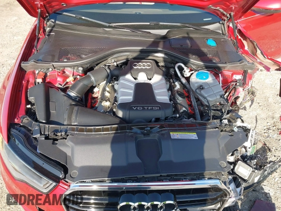 2014 Audi A6 Prestige with VIN WAUHGAFC6EN060054, listed as a IAAI auction lot 42006061 with 42,381 mi miles and . Bid and sale history available at DreamBid. Image 10.