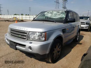 2008 Land Rover Range Rover Sport HSE z VIN SALSF25488A188330, wystawiony jako Copart lot #56681535 z przebiegiem 148 909 mil mil oraz Szkoda całkowita • Salvage title. Historia ofert i sprzedaży dostępna na DreamBid. Obrazek 1.