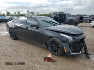 2017 Cadillac CT6 Premium Luxury AWD with VIN 1G6KF5RS8HU196723, listed as a Copart auction lot 51055025 with 140,436 mi miles and Salvage title. Bid and sale history available at DreamBid. Image 4.