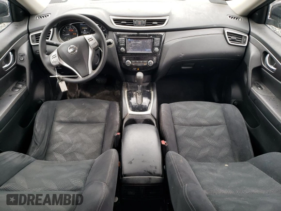 2016 Nissan Rogue S with VIN JN8AT2MV8GW146199, listed as a Copart auction lot 51977215 with 84,861 mi miles and Salvage Title. Bid and sale history available at carsss.com. Image 8.