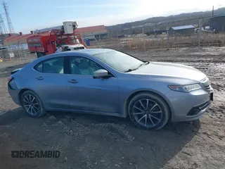 2015 Acura TLX V6 Advance with VIN 19UUB3F70FA006340, listed as a IAAI auction lot 41501312 with 151,517 mi miles. Bid and sale history available at carsss.com. Image 13.