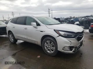 2018 Buick Enclave Premium with VIN 5GAEVBKW7JJ129788, listed as a Copart auction lot 38333204 with 45,753 mi miles and Salvage Title. Bid and sale history available at DreamBid. Image 4.