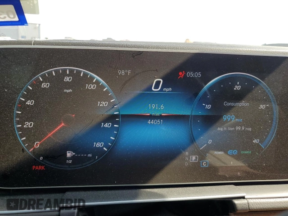 2021 Mercedes-Benz GLS 580 with VIN 4JGFF8GE0MA430227, listed as a Copart auction lot 63178364 with 44,051 mi miles and Salvage Title. Bid and sale history available at DreamBid. Image 9.