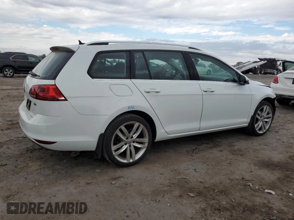 2015 Volkswagen Golf SE with VIN 3VWCA7AU9FM518762, listed as a Copart auction lot 79660554 with 128,070 mi miles and Salvage Title. Bid and sale history available at DreamBid. Image 3.