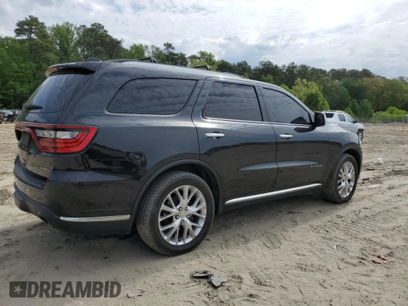 2014 Dodge Durango Citadel z VIN 1C4SDJET6EC267350, wystawiony jako Copart lot #56128585 z przebiegiem 259 339 mil mil oraz Szkoda całkowita • Salvage title. Historia ofert i sprzedaży dostępna na DreamBid. Obrazek 3.
