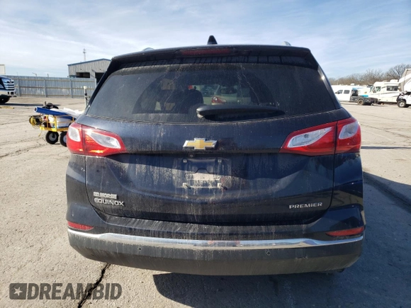 2020 Chevrolet Equinox Premier z VIN 3GNAXNEV9LS732844, wystawiony jako Copart lot #43316215 z przebiegiem 67 330 mil mil oraz Szkoda całkowita • Salvage title. Historia ofert i sprzedaży dostępna na DreamBid. Obrazek 6.