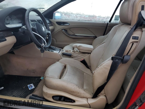 2002 BMW 3 Series 325Ci with VIN WBABS33482PG88200, listed as a Copart auction lot 73882984 with Not Provided miles and Salvage Title. Bid and sale history available at DreamBid. Image 7.