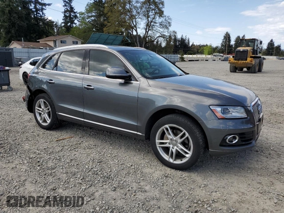 2016 Audi Q5 Premium with VIN WA1C2AFP2GA065903, listed as a Copart auction lot 55663705 with 114,519 mi miles and Salvage title. Bid and sale history available at DreamBid. Image 4.