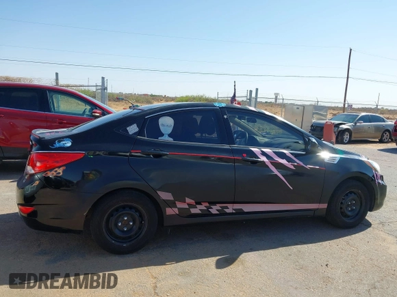 2014 Hyundai Accent GLS with VIN KMHCT4AE2EU749061, listed as a IAAI auction lot 42017566 with 93,929 mi miles. Bid and sale history available at carsss.com. Image 13.