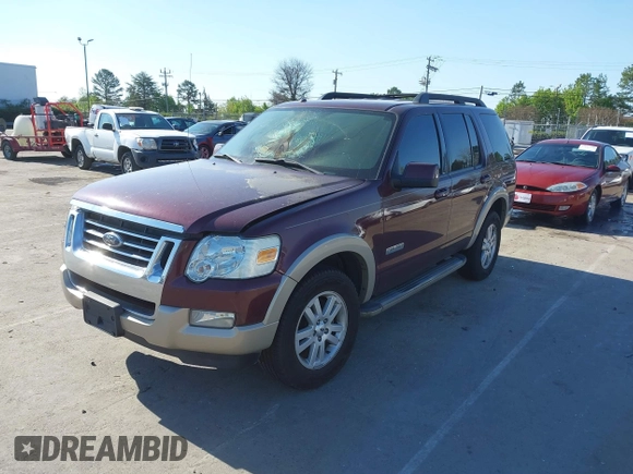 2008 Ford Explorer Eddie Bauer with VIN 1FMEU64E18UA54491, listed as a IAAI auction lot 41837686 with Not Provided miles. Bid and sale history available at carsss.com. Image 2.