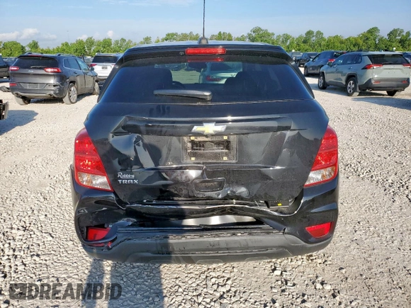 2020 Chevrolet Trax LS with VIN KL7CJKSB5LB059989, listed as a Copart auction lot 58642445 with 89,236 mi miles and Salvage title. Bid and sale history available at DreamBid. Image 6.