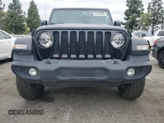 2022 Jeep Wrangler Unlimited Willys with VIN 1C4HJXDN8NW263081, listed as a Copart auction lot 54544895 with 34,239 mi miles and Salvage Title. Bid and sale history available at DreamBid. Image 5.