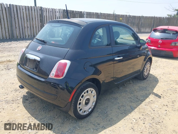 2012 FIAT 500 Pop z VIN 3C3CFFAR1CT370252, wystawiony jako IAAI lot #42424497 z przebiegiem 35 191 mil mil oraz . Historia ofert i sprzedaży dostępna na DreamBid. Obrazek 4.