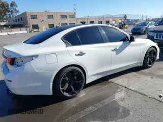 2017 Infiniti Q50 3.0t Premium with VIN JN1EV7AP3HM730522, listed as a IAAI auction lot 41399526 with 84,809 mi miles. Bid and sale history available at carsss.com. Image 4.