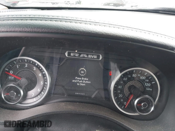 2019 Ram 1500 Laramie with VIN 1C6SRFDT3KN556578, listed as a IAAI auction lot 41444514 with 91,365 mi miles. Bid and sale history available at carsss.com. Image 7.