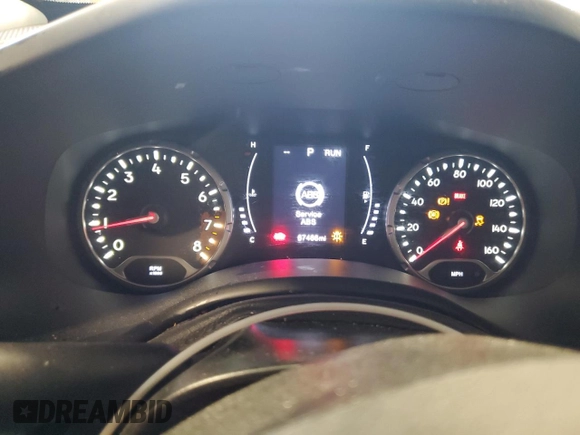 2017 Jeep Renegade Sport with VIN ZACCJBAB9HPF95605, listed as a Copart auction lot 52074305 with 67,466 mi miles and Salvage Title. Bid and sale history available at carsss.com. Image 9.