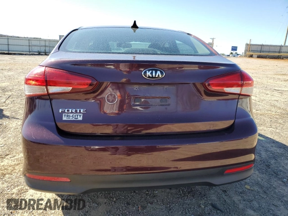 2018 Kia Forte LX with VIN 3KPFK4A73JE271893, listed as a Copart auction lot 49208025 with 93,374 mi miles and Salvage Title. Bid and sale history available at carsss.com. Image 6.