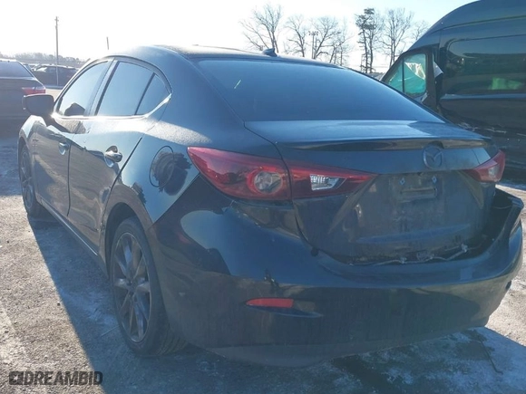 2018 Mazda Mazda3 4-Door Grand Touring with VIN 3MZBN1W34JM224997, listed as a IAAI auction lot 41421875 with 49,233 mi miles. Bid and sale history available at carsss.com. Image 3.