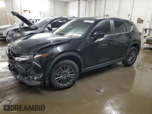2021 Mazda CX-5 Touring with VIN JM3KFACM5M1347827, listed as a Copart auction lot 49665965 with 46,636 mi miles and Salvage Title. Bid and sale history available at carsss.com. Image 1.