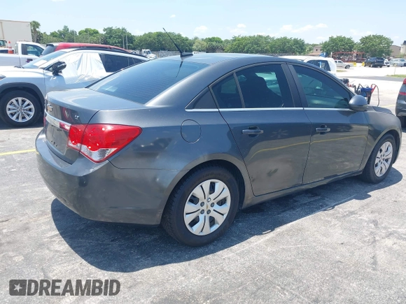 2013 Chevrolet Cruze 1LT with VIN 1G1PC5SB3D7207490, listed as a IAAI auction lot 42229984 with 111,247 mi miles and . Bid and sale history available at DreamBid. Image 4.