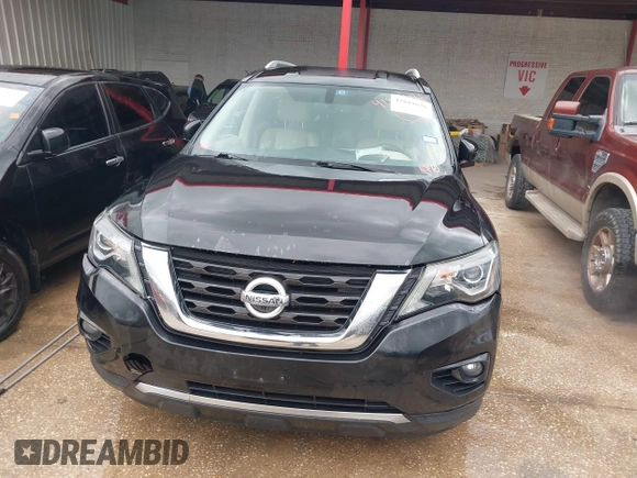 2018 Nissan Pathfinder SL with VIN 5N1DR2MN0JC633392, listed as a IAAI auction lot 41819626 with 160,504 mi miles. Bid and sale history available at carsss.com. Image 12.