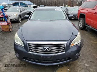 2011 Infiniti M37 with VIN JN1BY1AR7BM373197, listed as a Copart auction lot 84274814 with 158,657 mi miles and Salvage Title. Bid and sale history available at carsss.com. Image 5.