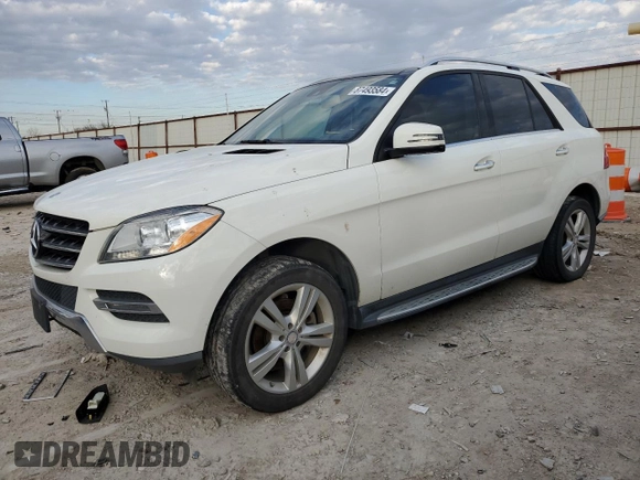 2013 Mercedes-Benz M 350 with VIN 4JGDA5JB1DA153123, listed as a Copart auction lot 87493584 with 176,255 mi miles and Clean Title. Bid and sale history available at DreamBid. Image 1.