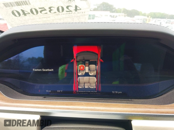 2022 Tesla Model S with VIN 5YJSA1E58NF470737, listed as a IAAI auction lot 42035040 with 15,224 mi miles and . Bid and sale history available at DreamBid. Image 7.