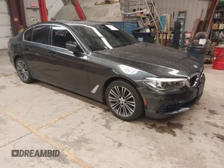 2019 BMW 5 Series 540i xDrive with VIN WBAJE7C53KWW12941, listed as a IAAI auction lot 41016611 with 77,499 mi miles and . Bid and sale history available at DreamBid. Image 1.