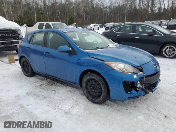 2012 Mazda 3 GX with VIN JM1BL1KF3C1671278, listed as a Copart auction lot 43348315 with 131,061 mi miles and Clean Title. Bid and sale history available at carsss.com. Image 4.