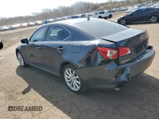 2009 Lexus IS 250 with VIN JTHCK262692030311, listed as a Copart auction lot 53617995 with 228,924 mi miles and Salvage Title. Bid and sale history available at DreamBid. Image 2.