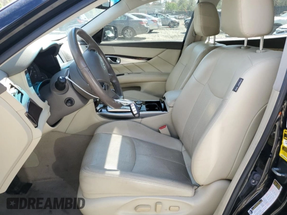 2015 Infiniti Q70 with VIN JN1BY1PR1FM831393, listed as a Copart auction lot 53310175 with 94,320 mi miles and Salvage title. Bid and sale history available at DreamBid. Image 7.