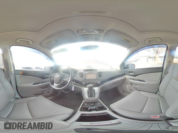 2013 Honda CR-V EX-L with VIN 5J6RM3H70DL014378, listed as a Copart auction lot 48353365 with 133,532 mi miles and Salvage Title. Bid and sale history available at DreamBid. Image 15.