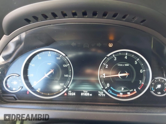 2015 BMW 6 Series 640i with VIN WBA6A0C52FGB53591, listed as a IAAI auction lot 41247695 with 81,828 mi miles and . Bid and sale history available at DreamBid. Image 7.