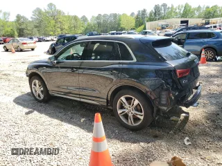 2022 Audi Q3 S line Premium Plus with VIN WA1EECF38N1084994, listed as a Copart auction lot 47971623 with 15,511 mi miles. Bid and sale history available at carsss.com. Image 2.