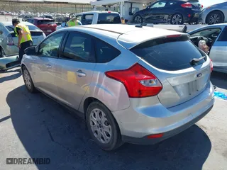 2012 Ford Focus SE with VIN 1FAHP3K28CL343856, listed as a IAAI auction lot 41990103 with 176,588 mi miles. Bid and sale history available at carsss.com. Image 3.