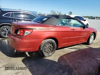 2008 Chrysler Sebring LX with VIN 1C3LC45K58N122040, listed as a Copart auction lot 82375204 with 135,105 mi miles and Non Repairable. Bid and sale history available at carsss.com. Image 3.