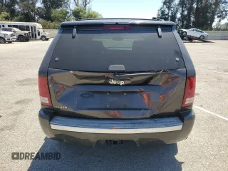 2006 Jeep Grand Cherokee Limited with VIN 1J4HS58N86C117546, listed as a Copart auction lot 61478474 with 236,987 mi miles and Salvage title. Bid and sale history available at DreamBid. Image 6.