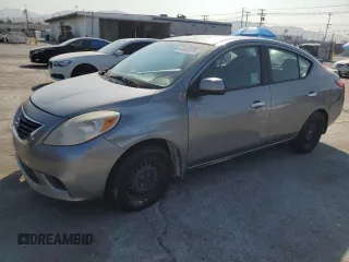 2013 Nissan Versa S Plus with VIN 3N1CN7AP1DL845132, listed as a Copart auction lot 64803515 with 86,237 mi miles and Salvage title. Bid and sale history available at DreamBid. Image 1.
