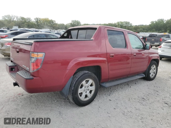 2006 Honda Ridgeline RTS with VIN 2HJYK16466H529014, listed as a Copart auction lot 71753854 with 169,432 mi miles and Salvage Title. Bid and sale history available at carsss.com. Image 3.
