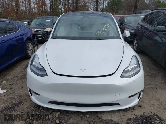 2023 Tesla Model Y Long Range with VIN 7SAYGDEE2PA145398, listed as a IAAI auction lot 41546573 with 20,812 mi miles and . Bid and sale history available at carsss.com. Image 11.