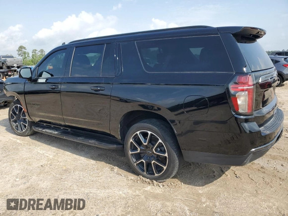2022 Chevrolet Suburban RST with VIN 1GNSCEKD1NR304560, listed as a Copart auction lot 54498525 with 83,522 mi miles and Salvage title. Bid and sale history available at DreamBid. Image 2.
