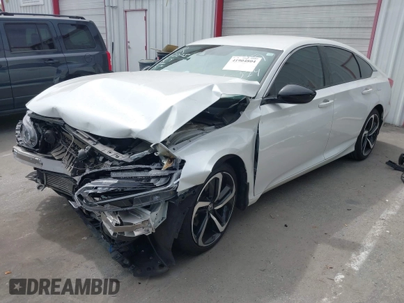 2022 Honda Accord Sedan Sport SE with VIN 1HGCV1F43NA041157, listed as a IAAI auction lot 41904804 with 47,546 mi miles. Bid and sale history available at carsss.com. Image 17.