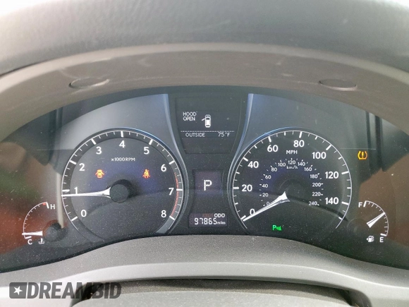 2015 Lexus RX 350 with VIN 2T2ZK1BA0FC174626, listed as a Copart auction lot 57313965 with 97,865 mi miles and Salvage title. Bid and sale history available at DreamBid. Image 9.