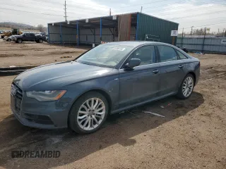 2014 Audi A6 3.0L TDI Prestige with VIN WAUHMAFC1EN063193, listed as a Copart auction lot 51286155 with 121,015 mi miles and Salvage Title. Bid and sale history available at carsss.com. Image 1.