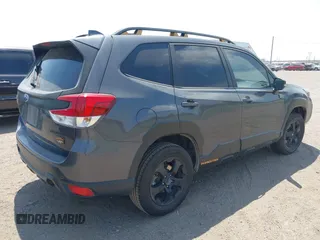 2023 Subaru Forester Wilderness with VIN JF2SKAMC1PH503305, listed as a IAAI auction lot 42054574 with Not provided miles and . Bid and sale history available at DreamBid. Image 4.